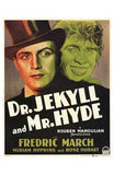 Dr Jekyll and Mr Hyde Movie Poster Print