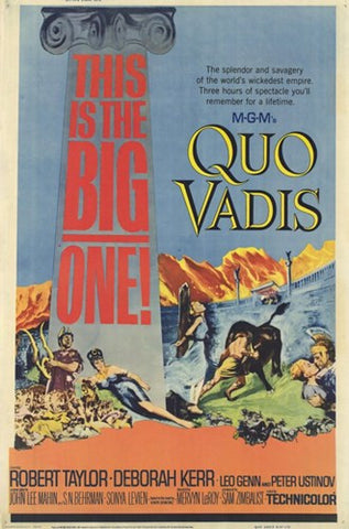 Quo Vadis Movie Poster Print