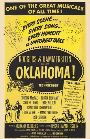 Oklahoma Movie Poster Print