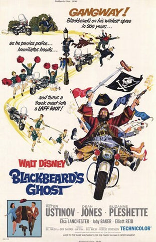 Blackbeard's Ghost Movie Poster Print