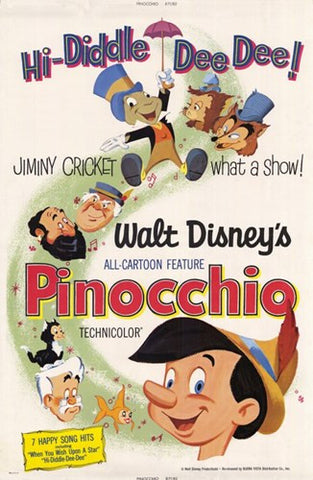 Pinocchio Movie Poster Print