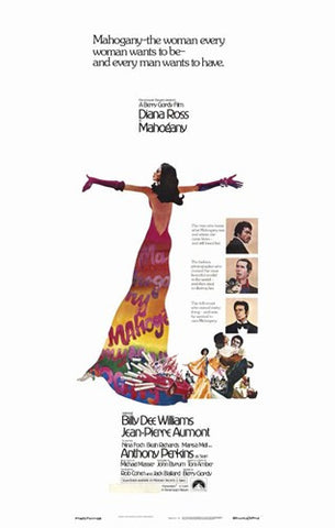 Mahogany Movie Poster Print