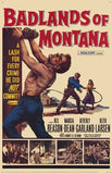 Badlands of Montana Movie Poster Print
