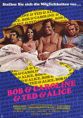 Bob and Carol and Ted and Alice Movie Poster Print