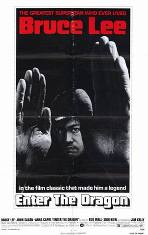 Enter the Dragon Movie Poster Print