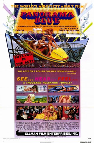 Panorama Blue Movie Poster Print