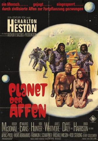 Planet of the Apes Movie Poster Print