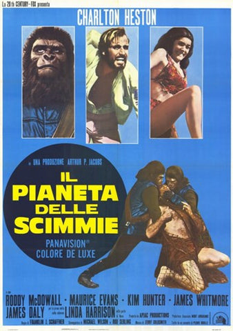Planet of the Apes Movie Poster Print