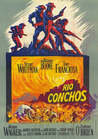 Rio Conchos Movie Poster Print