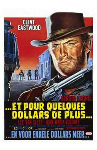 for a Few Dollars More Movie Poster Print