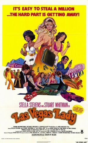 Las Vegas Lady Movie Poster Print