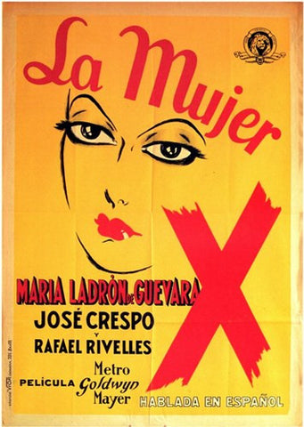 Mujer X  La Movie Poster Print