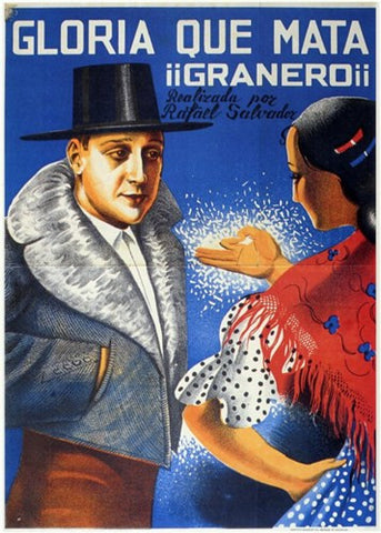 Gloria Que Mata Movie Poster Print