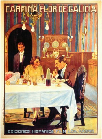 Carmina Flor De Galicia Movie Poster Print