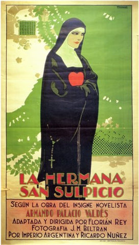 La Hermana San Sulpicio Movie Poster Print