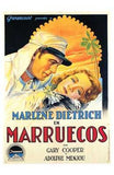 Morocco Movie Poster Print