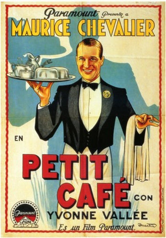 Petit Caf Movie Poster Print