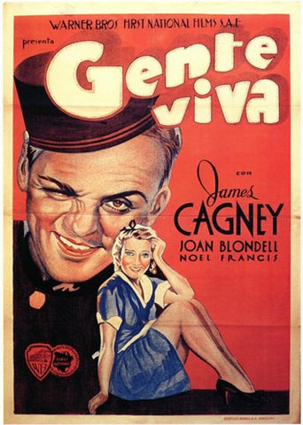 Blonde Crazy Movie Poster Print