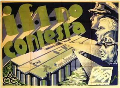 I.F.1. No Contesta Movie Poster Print