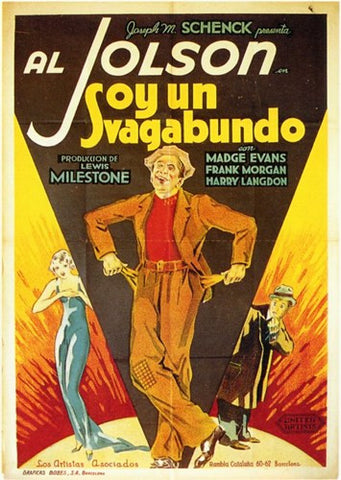 I'm a Bum Hallelujah Movie Poster Print