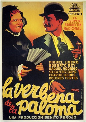 La Verbena de la Paloma Movie Poster Print