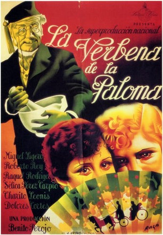 La Verbena de la Paloma Movie Poster Print