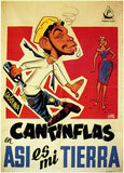 Asi es mi Tierra Movie Poster Print