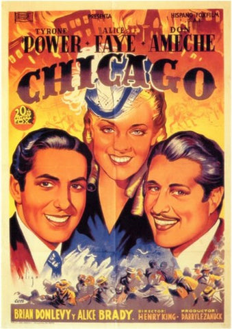 In Old Chicago Movie Poster Print
