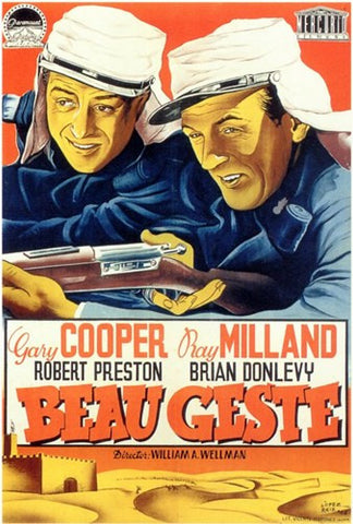 Beau Geste Movie Poster Print
