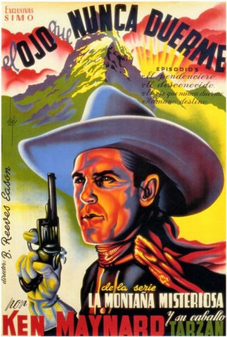 Mystery Mountain Movie Poster Print