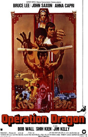 Enter the Dragon Movie Poster Print
