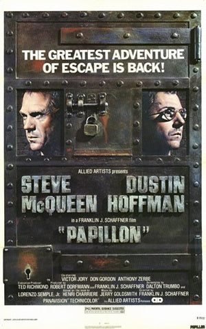 Papillon Movie Poster Print