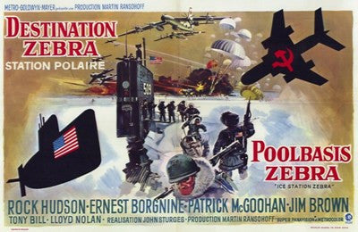 Ice Station Zebra Movie Poster Print