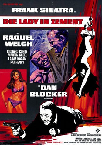 Lady in Cement Movie Poster Print