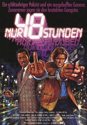48 Hrs Movie Poster Print