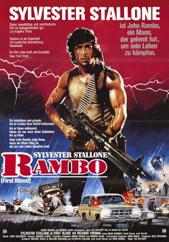 Rambo: First Blood Movie Poster Print