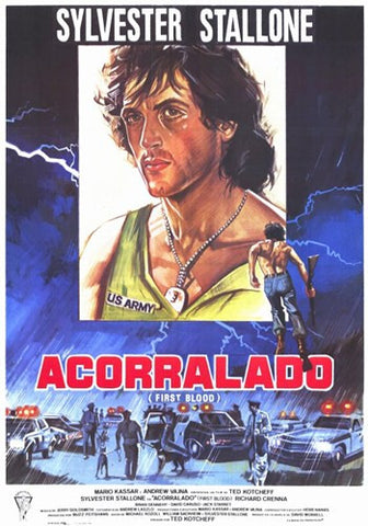 Rambo: First Blood Movie Poster Print