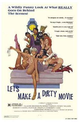 Let's Make a Dirty Movie Movie Poster Print
