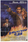 8 Million Ways to Die Movie Poster Print