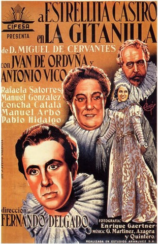 La Gitanilla Movie Poster Print