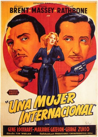 International Lady Movie Poster Print