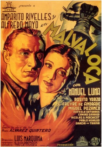 Malvaloca Movie Poster Print