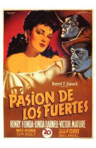 My Darling Clementine Movie Poster Print