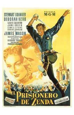 Prisoner of Zenda Movie Poster Print