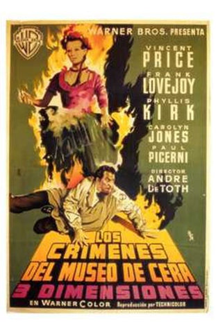 House of Wax Movie Poster Print