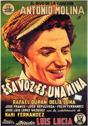 Esa Voz Es Una Mina Movie Poster Print