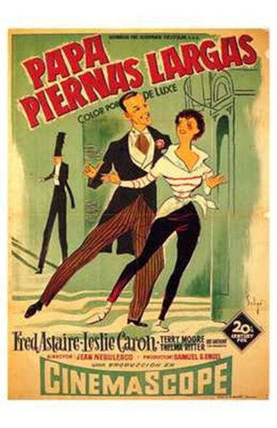 Daddy Long Legs Movie Poster Print