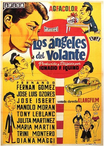Los Angeles Del Volante Movie Poster Print