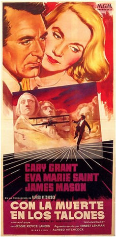 North By Northwest Movie Poster Print