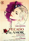 Pecado De Amor Movie Poster Print
